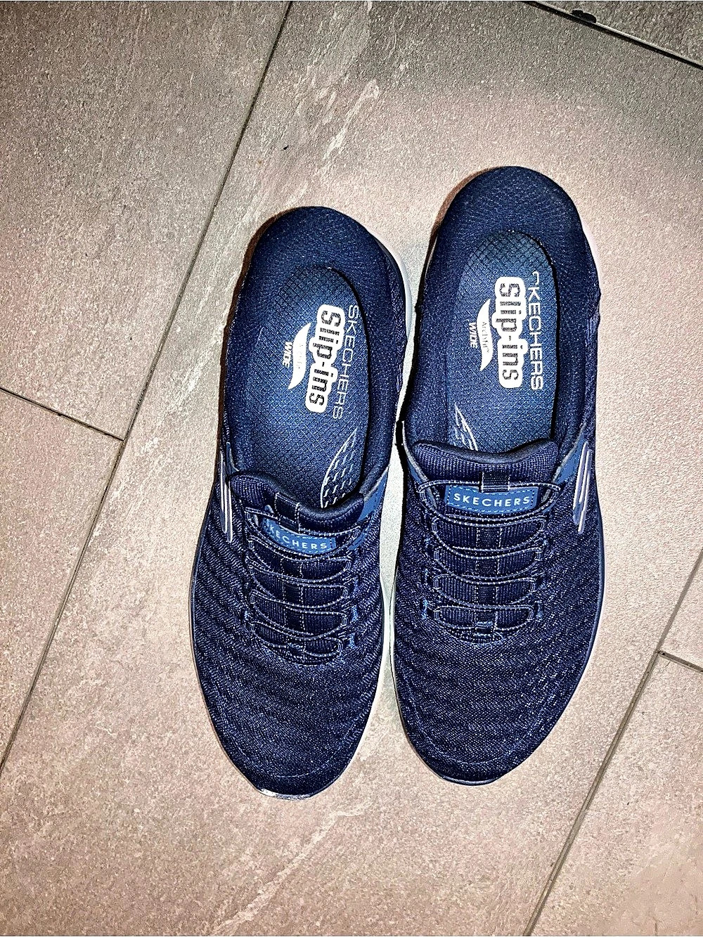 Skechers Go Walk Flex Sneakers Blue & White US 9.5